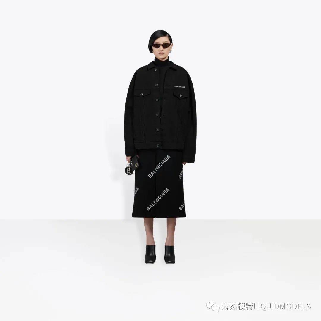 霖傑模特 | 秦蕾 balenciaga new look