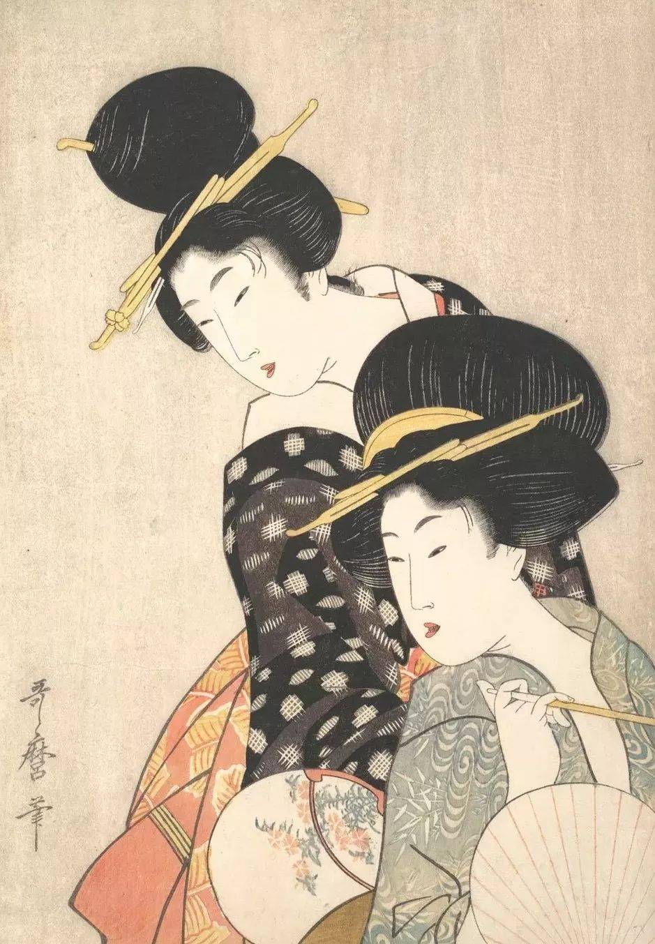 喜多川歌麿浮世绘图集_utamaro