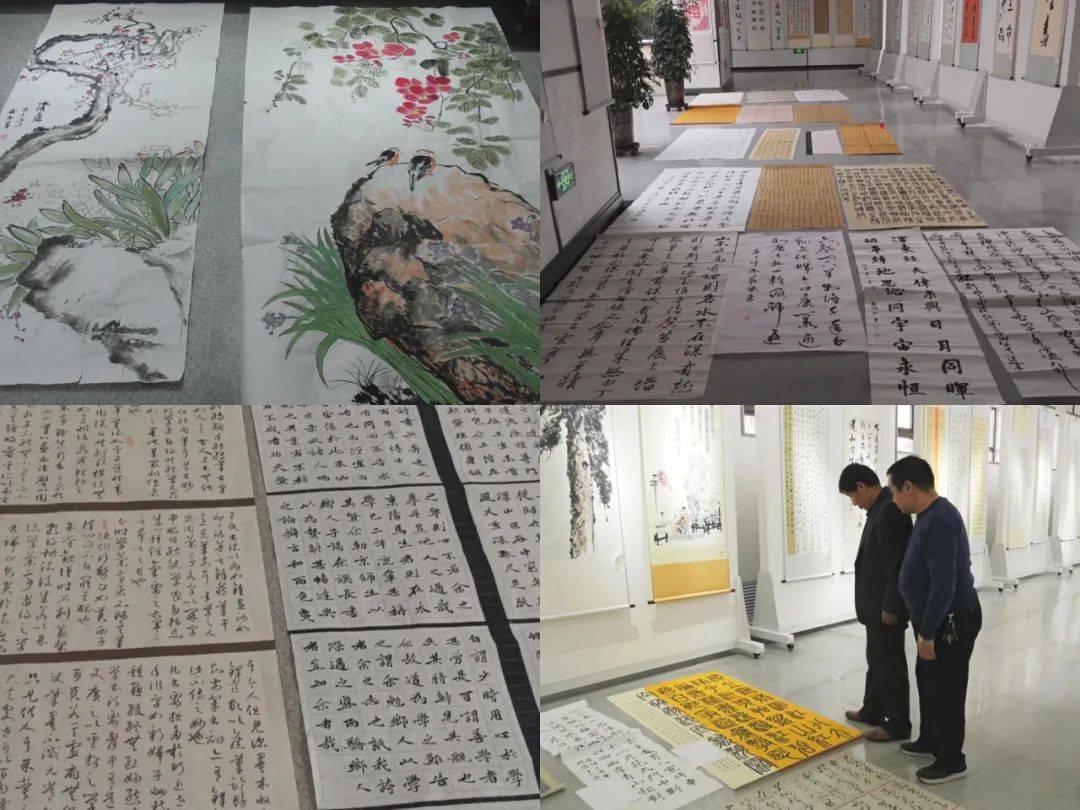 隆德縣新時代文明實踐康業杯首屆書畫展書畫作品終審工作圓滿完成