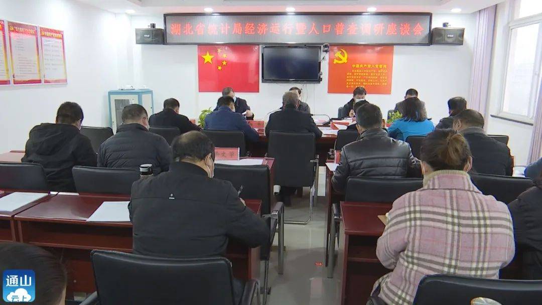 省统计局到我县开展当前经济运行暨人口普查等工作调研