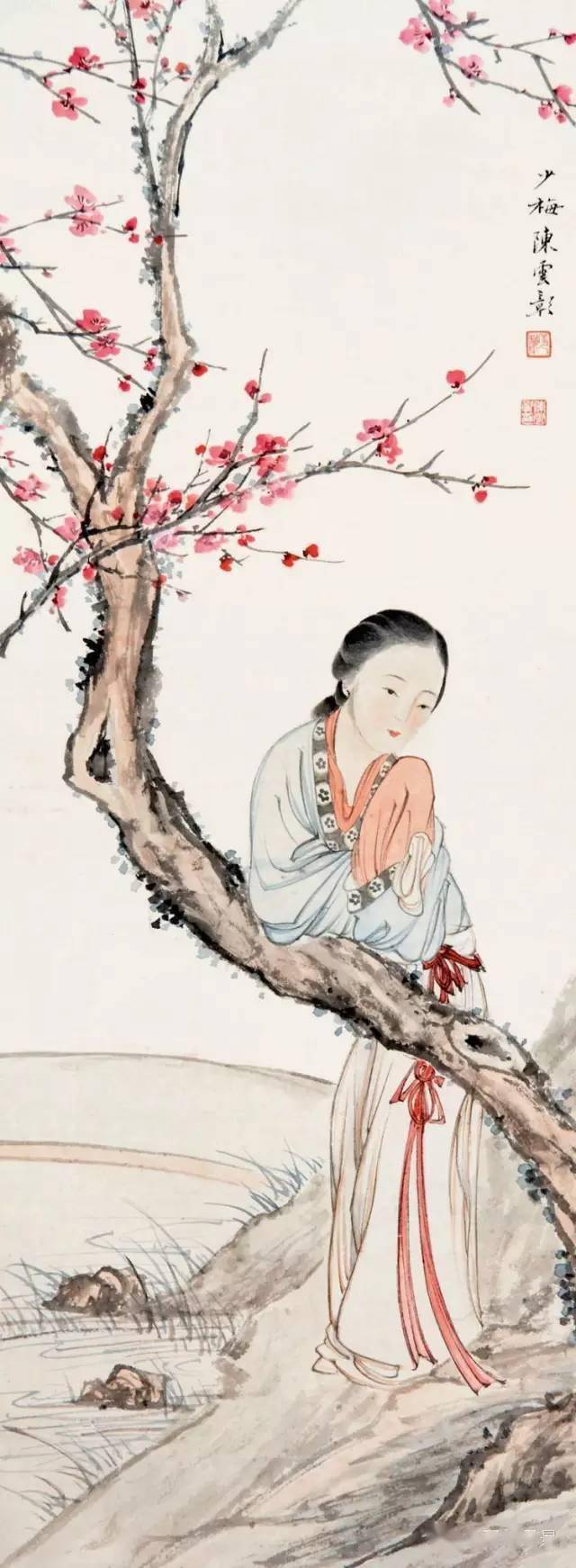 雪满山中高士卧,月明林下美人来.