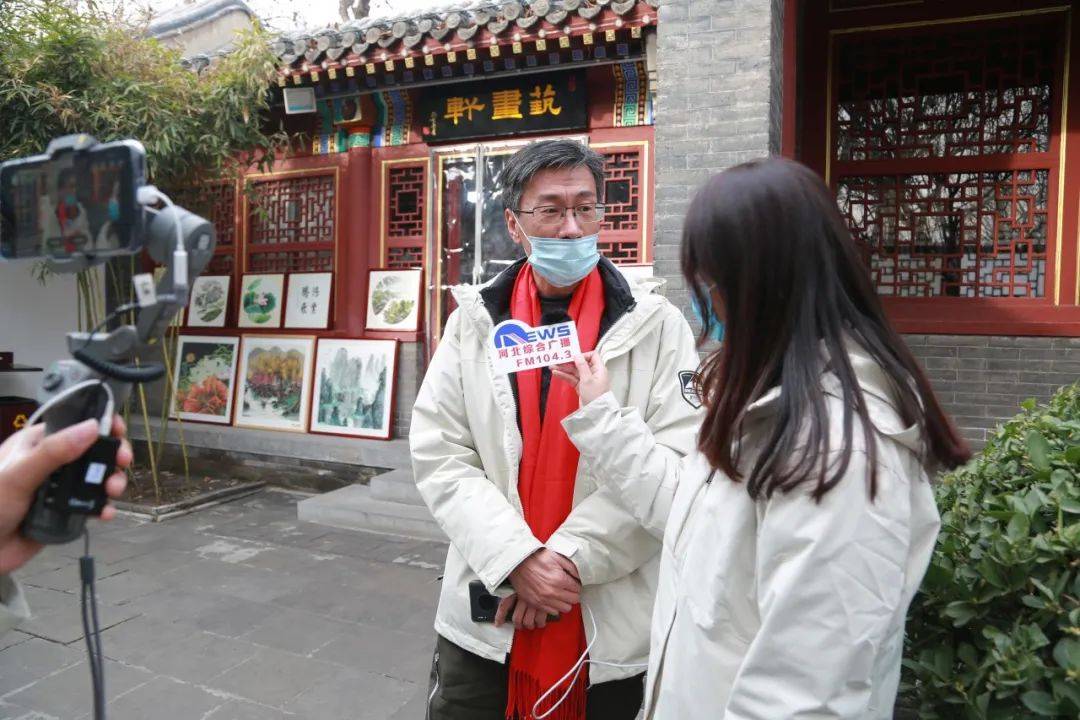 信阳广播电视台综合广播记者钱泓汝:第一次来到正定,也是第一次看到荣