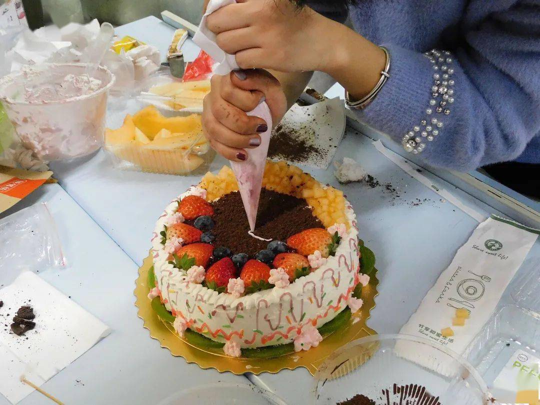 蛋糕diy创意烘焙浓情指尖五彩缤纷由你而作