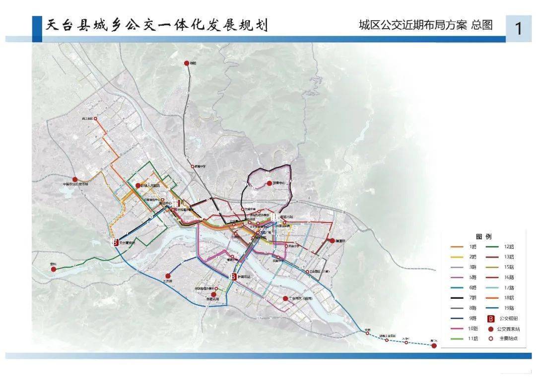 对天台县城市与城乡公交线网规划有啥意见等你来提