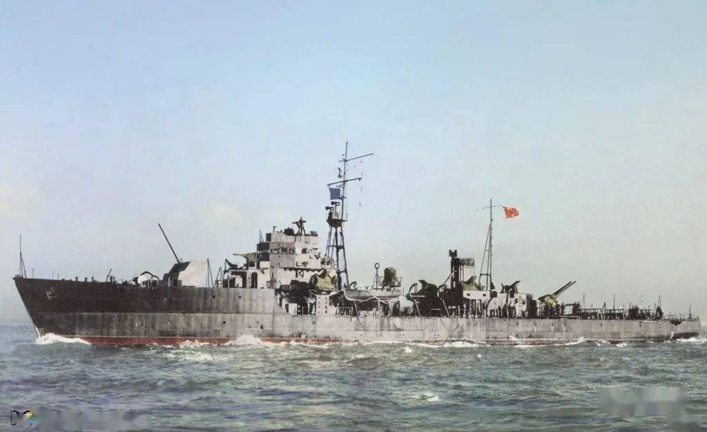 旧日本帝国海军后期染色照片