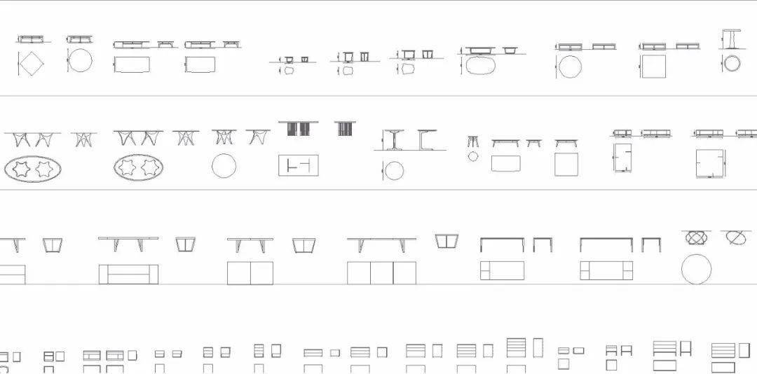 khygge国外极简家具cad平面图库设计师的高端图库