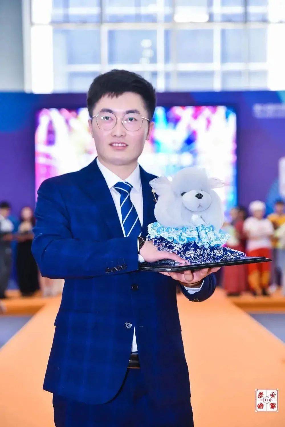 哈道盟国际宠物美容培训学校 谢文全作品展示了一个阳光大男孩的形象