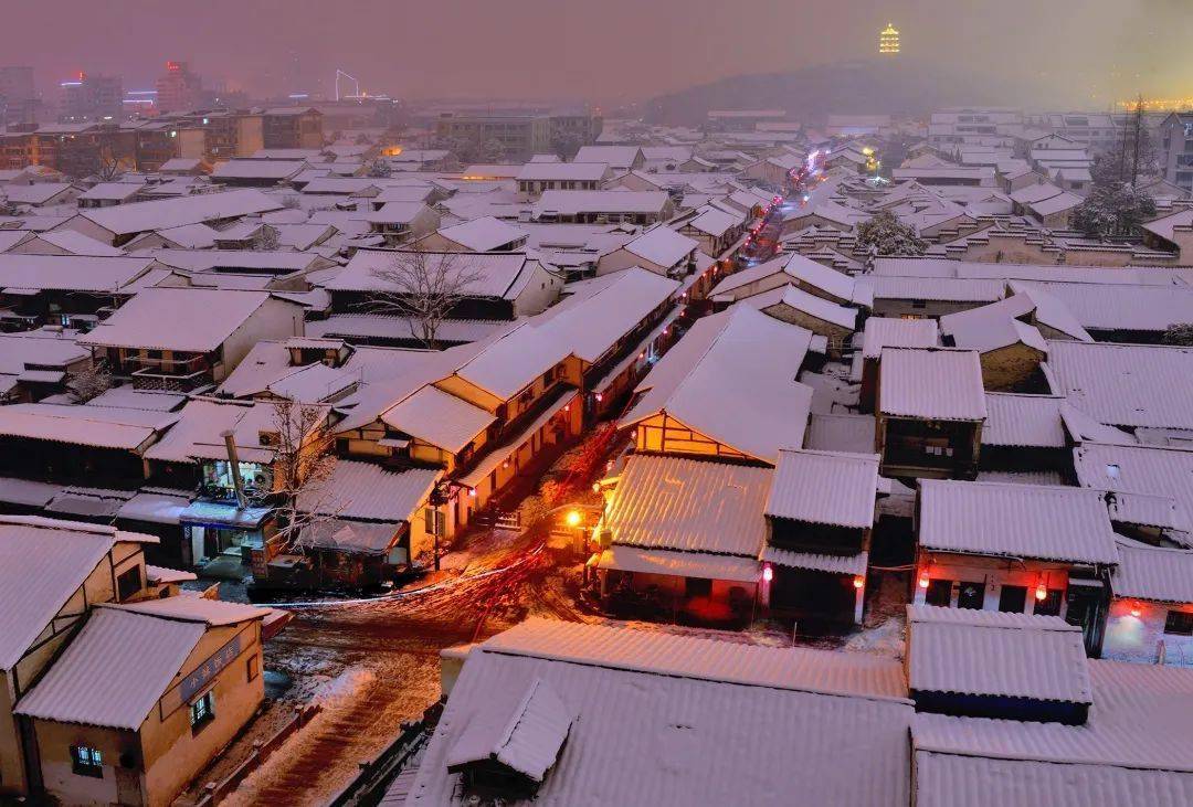 绍兴古城雪景,如诗如画,惊艳了整个冬天!