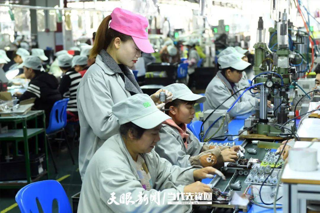 独山平均每3秒钟生产一台微型马达