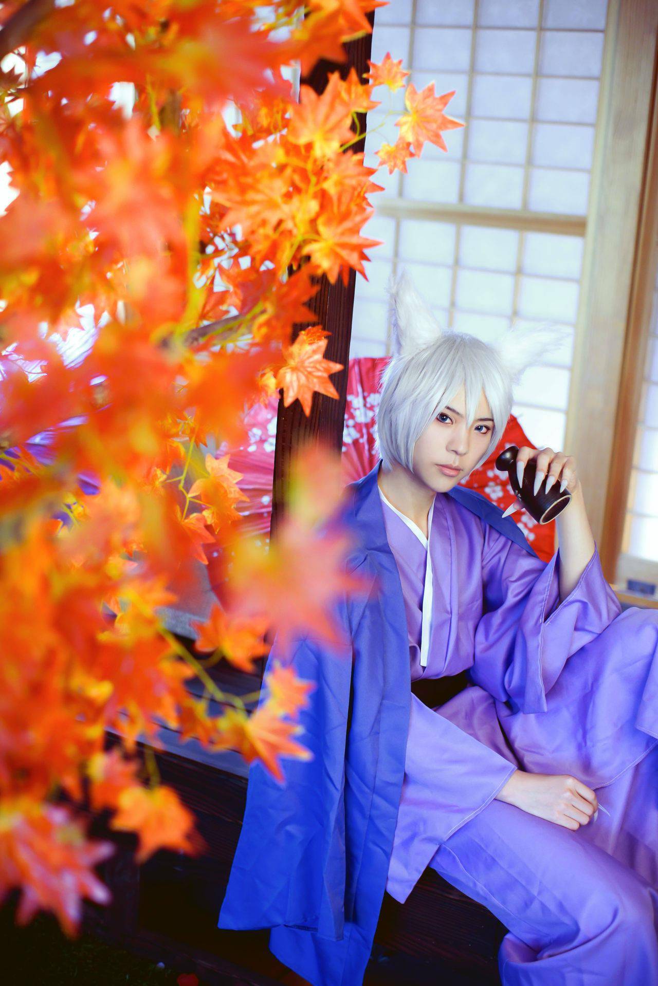 元气少女缘结神巴卫cosplay