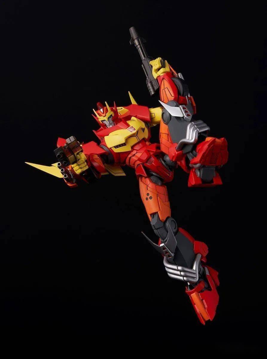 资讯帅的一批风雷模型变形金刚idw补天士rodimus拼装模型