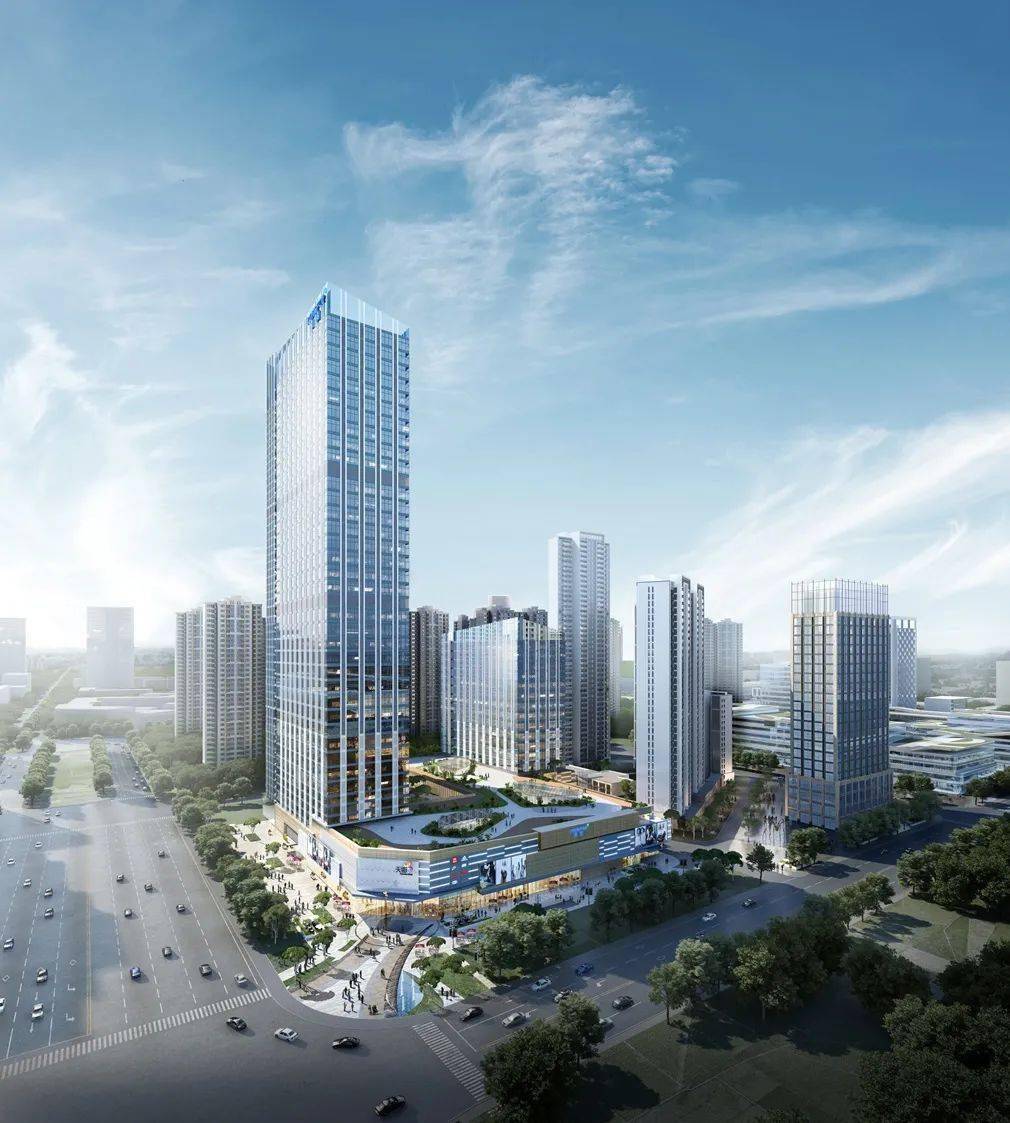 预见洪山白沙洲青菱片区新增9个大型商业体设计效果图提前曝光