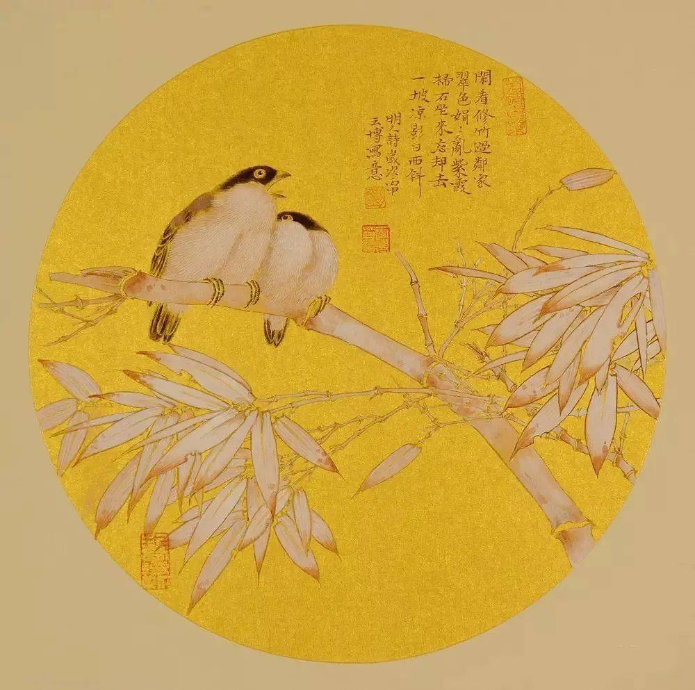 虽然刘云博的画并非无瑕,但随着他绘画功力的日益精