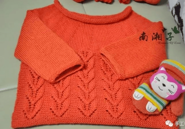 3一4岁儿童毛衣编织法图片