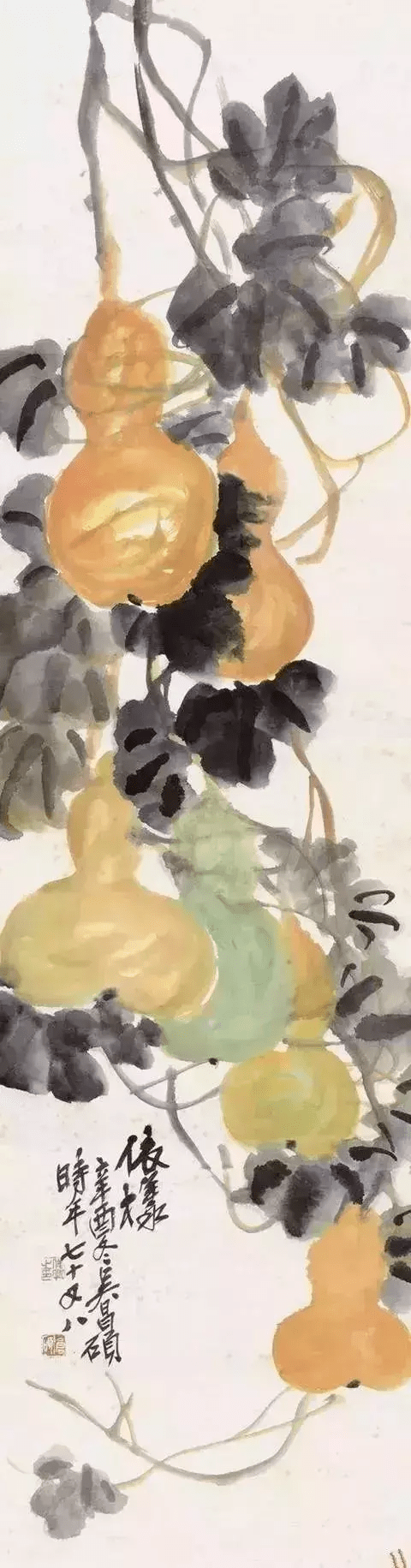 四大金刚笔下的葫芦比拼