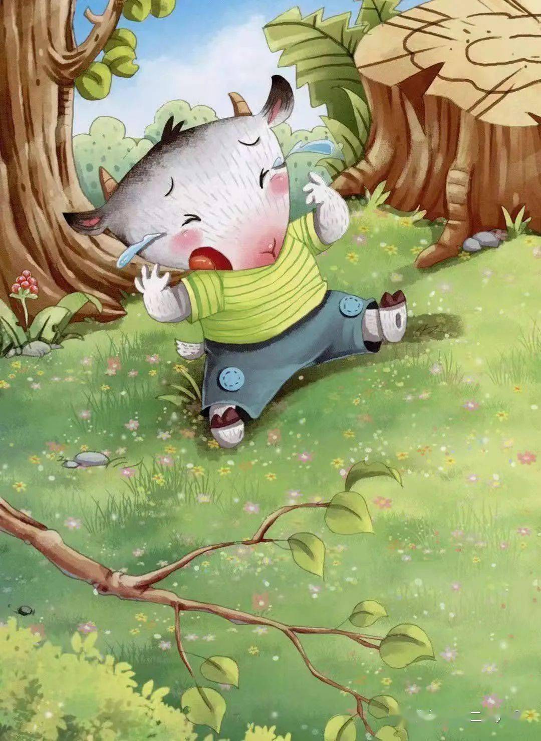 【二幼互动乐园】任性哭闹,可没用_小羊