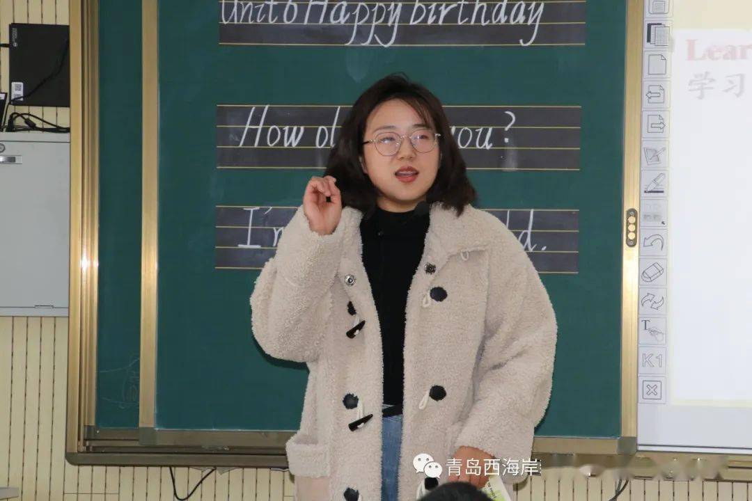 宋丽老师的课堂严谨认真,通过视频动画吸引了学生的兴趣,让学生充满