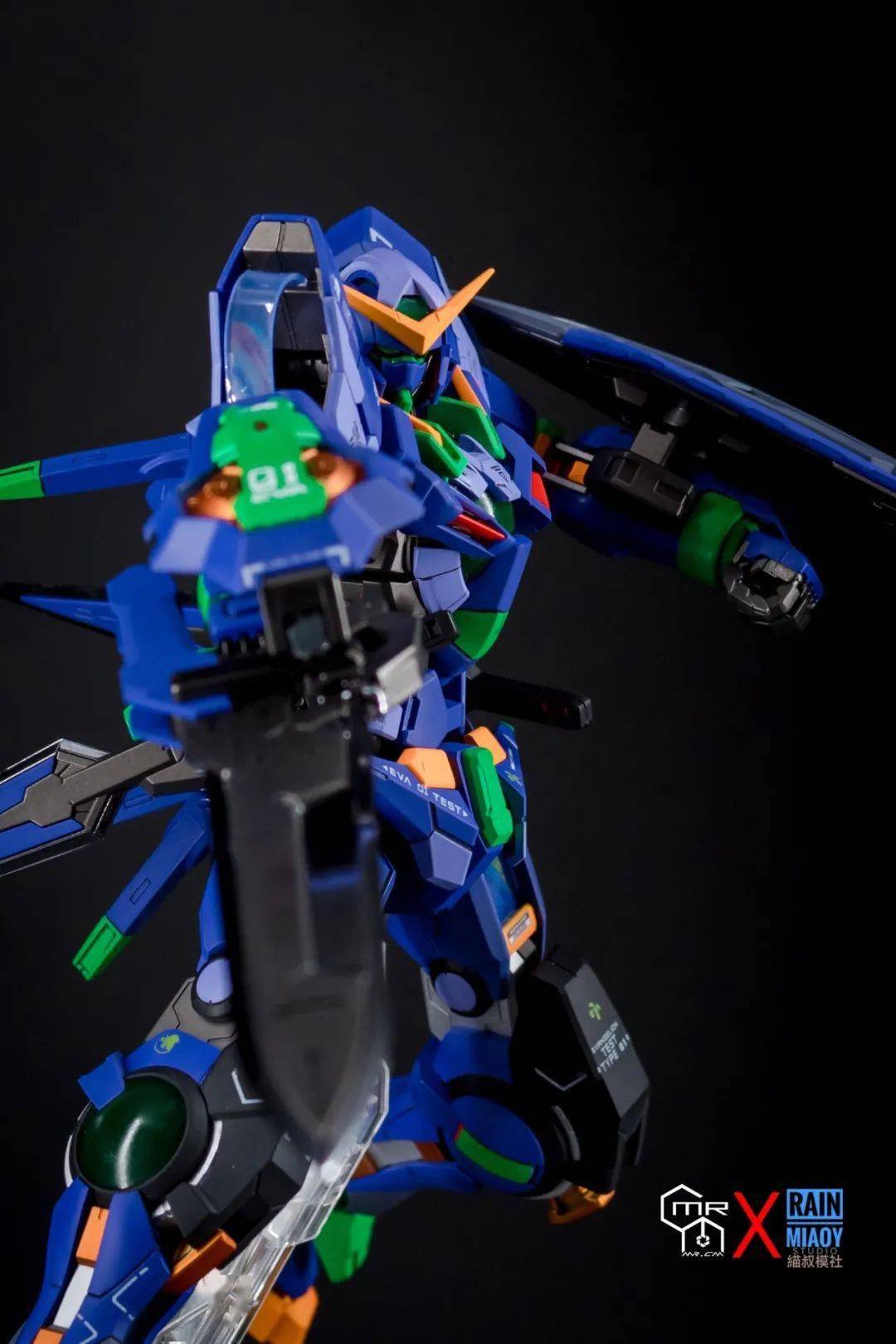 mg能天使涂装初号机配色