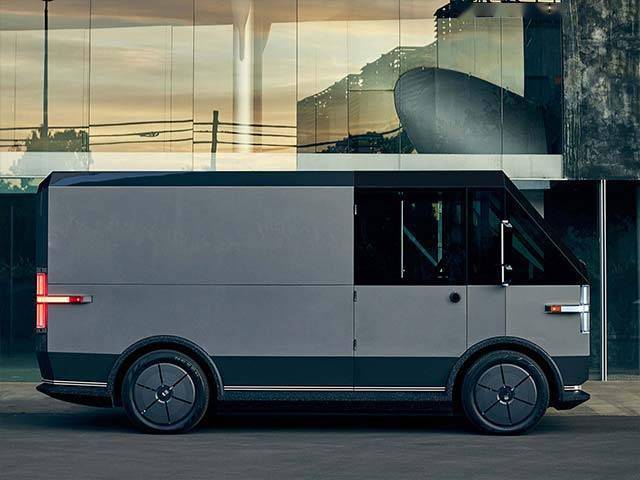 canoo 展示多功能运输车 mpdv,全电动多用途_搜狐汽车_搜狐网