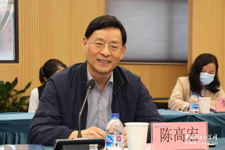 上海交通大学中国城市治理研究院副院长陈高宏作主题发言 本网记者 查