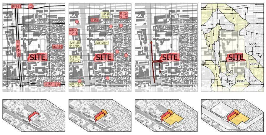 嗨酷栅栏西城区大栅栏街道南新华街厂甸11号院公共空间提升设计