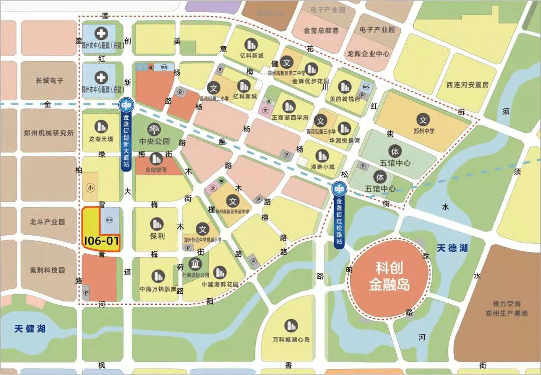 郑州双湖科技城规划图片