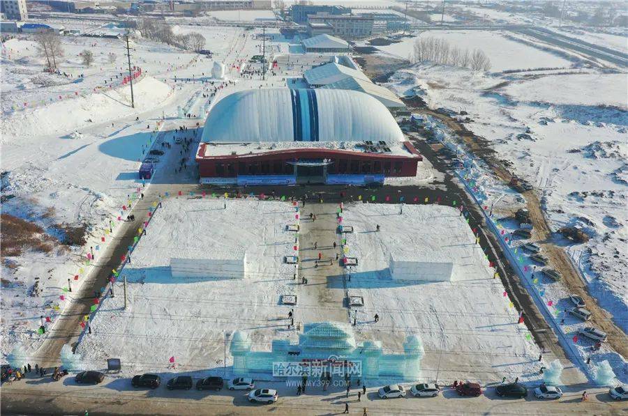 哈南这个冰雪大乐园爽了