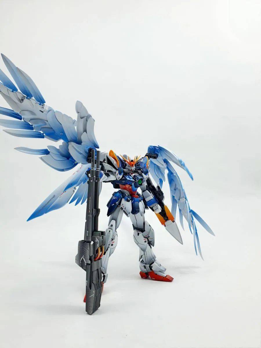 ka版飞翼零式ew改,光影涂装