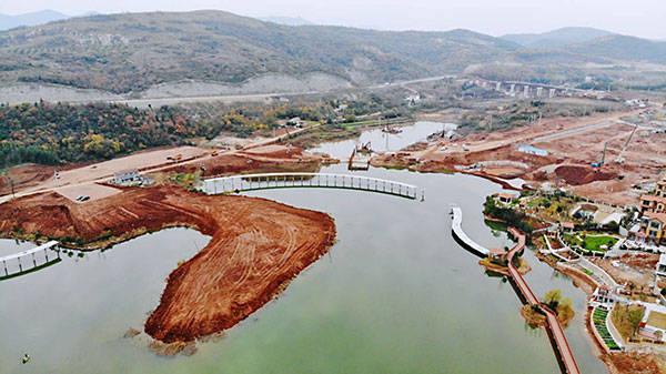 龙凤山公园项目建设加速推进