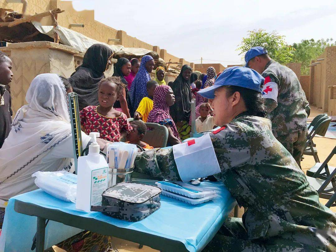 致敬内蒙古维和女兵