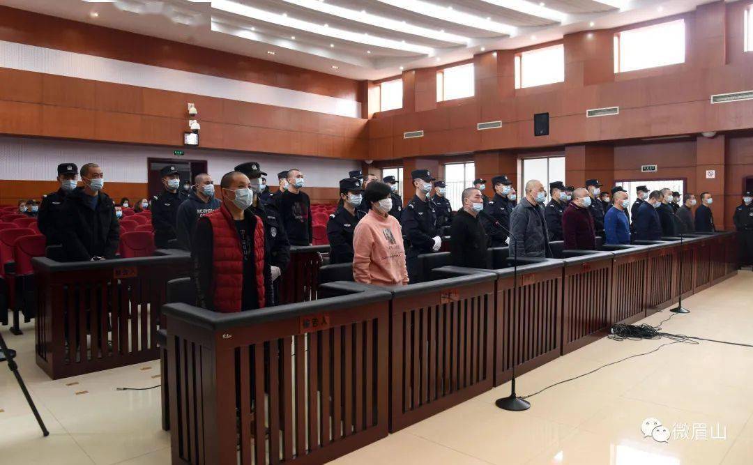 镇霸阎王覆灭眉山三年侦办涉黑涉恶犯罪团伙51个