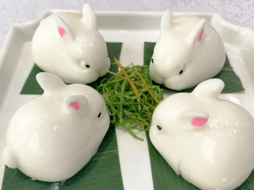 醇厚带着椰汁的布丁糕,小白兔造型吸睛度max,浓郁的奶香味口感丝滑很