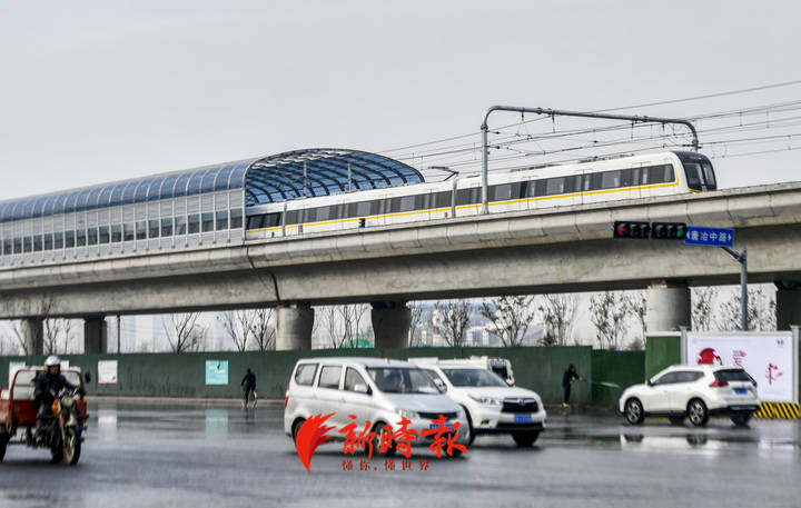 已有列车飞驰济南轨交2号线最新进展现场图来了