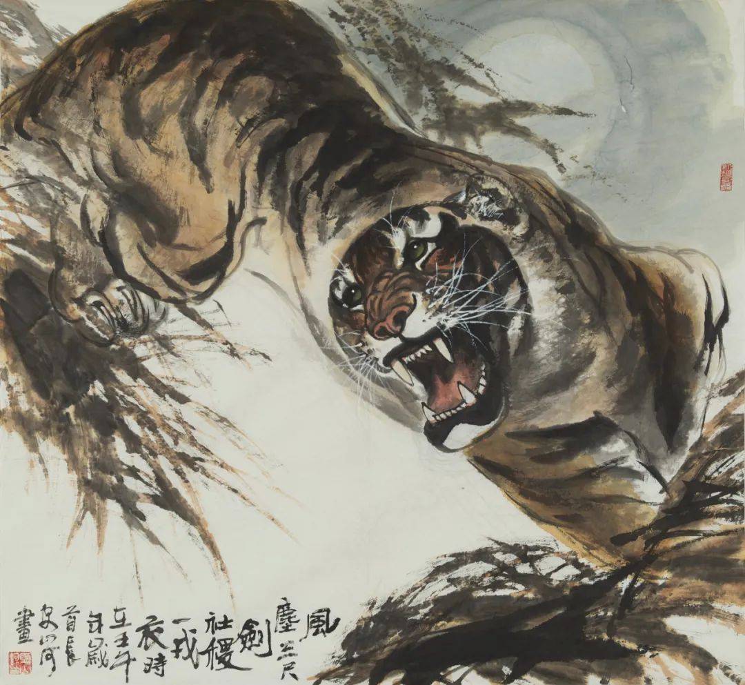 专题拍场 | 夏山河虎作品专场