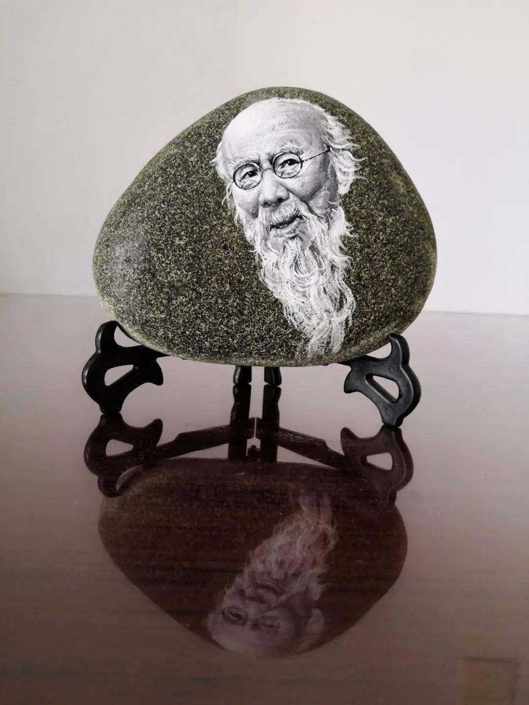 张家口市市级非遗传承人陈智旺石头雕画作品选登