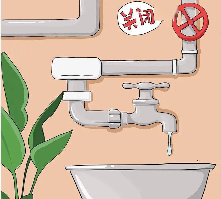 暂时不居住的房屋,应返回家检查窗户是否关紧,或者关闭阀门,排空水管