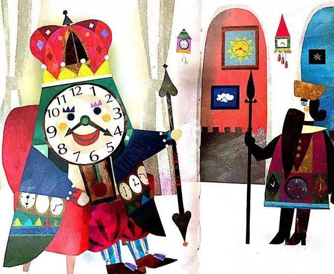 国王的脸上,有两根指针嘀嗒,嘀嗒,嘀嗒,嘀嗒……时钟王国里,有一个