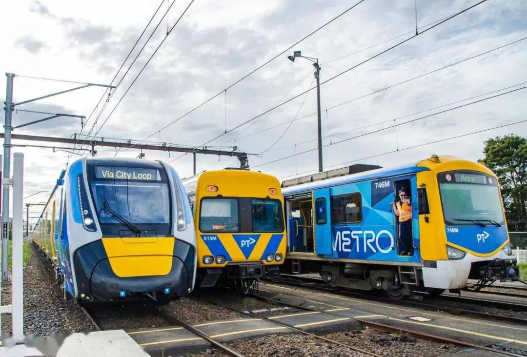 墨尔本hcmt新型地铁列车载客运行看看中车四方所都干了什么