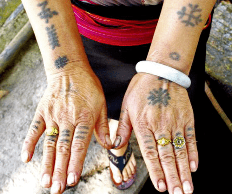 傣族纹身图片图片