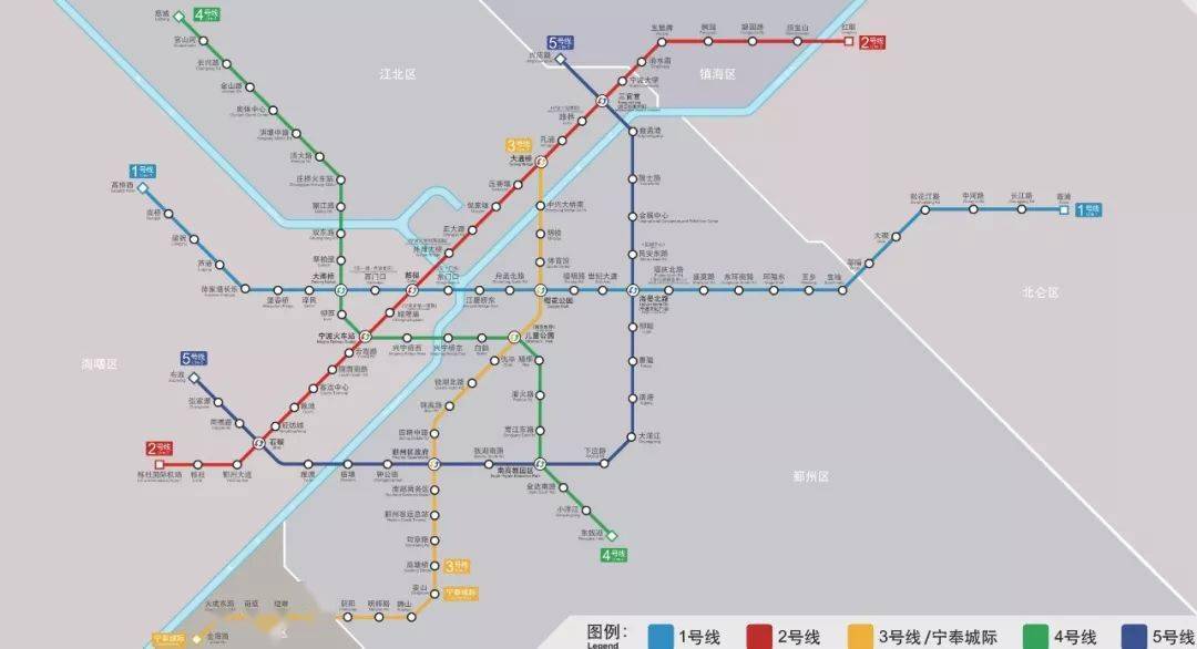 《寧波市城市軌道交通第三期建設規劃(2021-2026年)》規劃建設 6號線