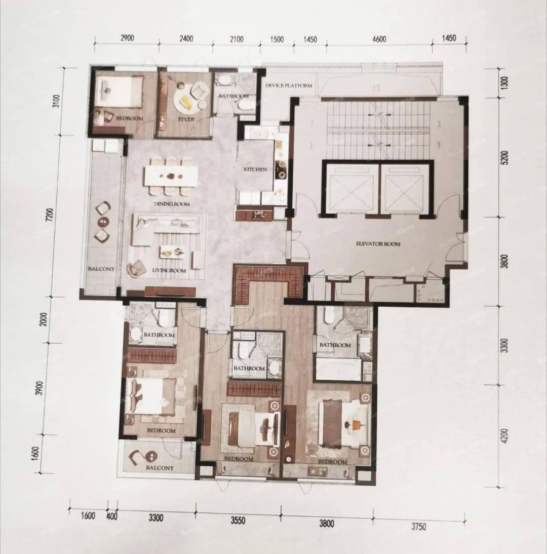 绿城滨河鸣翠户型图图片