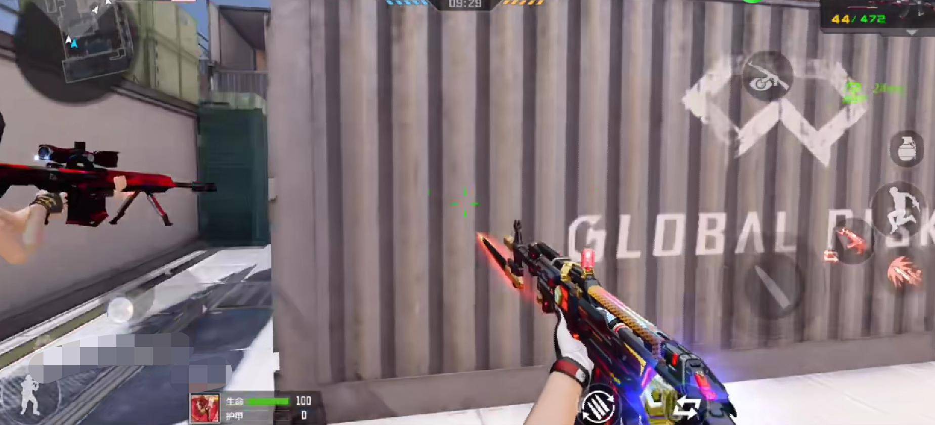 当然最令人关注的自然是全新武器——ak47-孟德,目前正式服关于它的