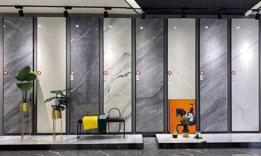 2020新春伊始,卓誉陶瓷推出妙笔系列连纹大理石瓷砖.