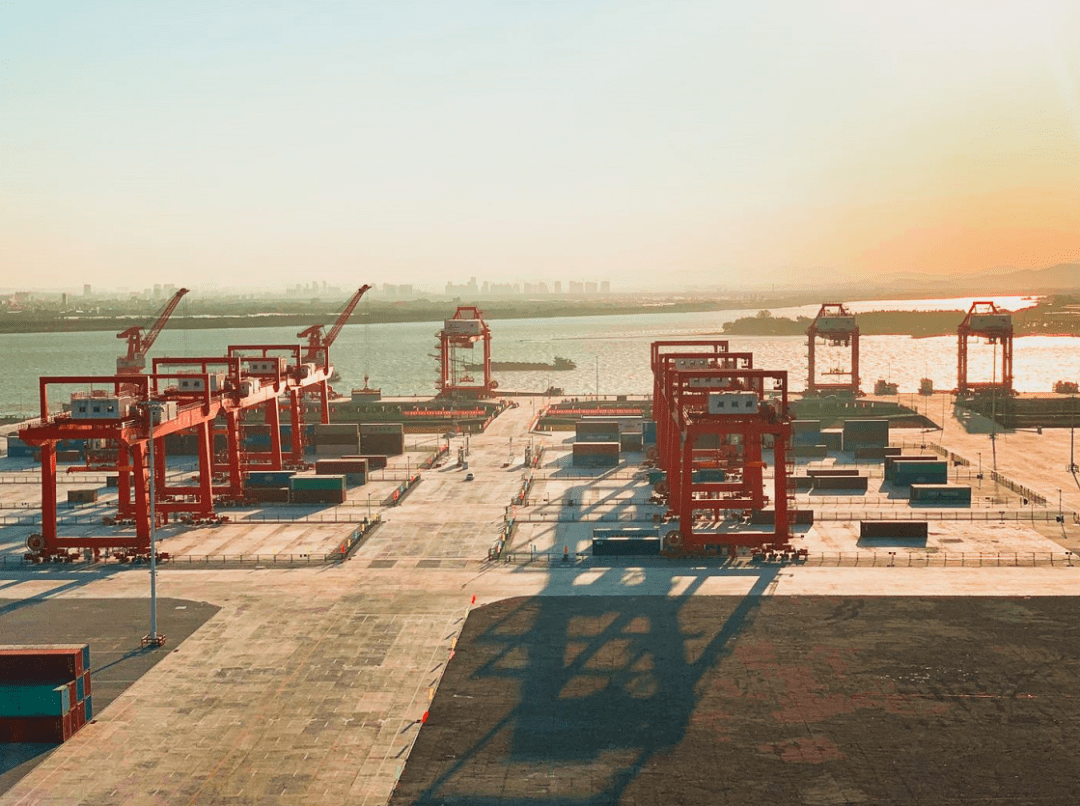 厉害华南最大内河智慧码头竣工落成地点就在江门