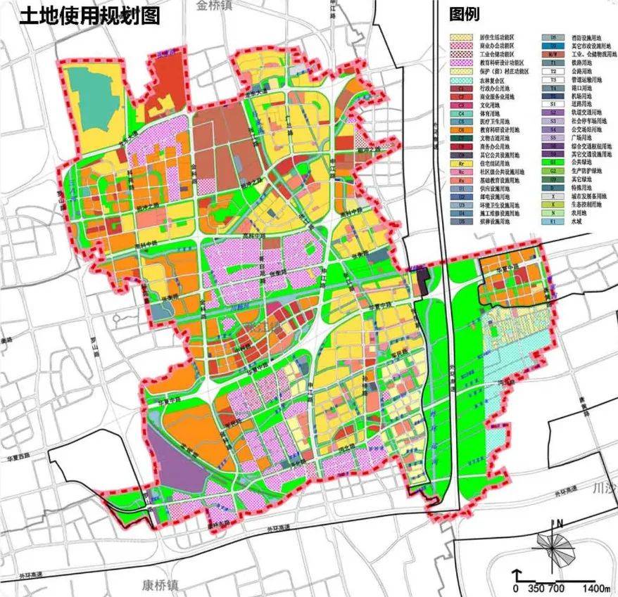 花木街道区域图图片