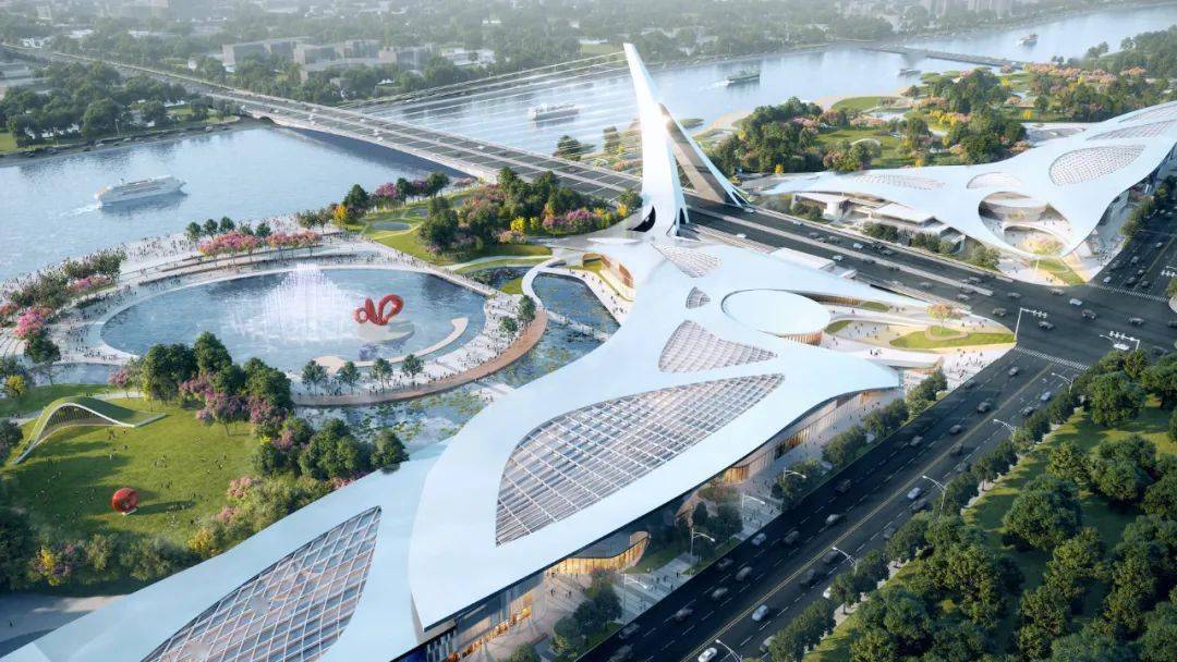 五家国际联合体竞标天津"设计之都"核心区公园景观设计,市民称很梦幻!