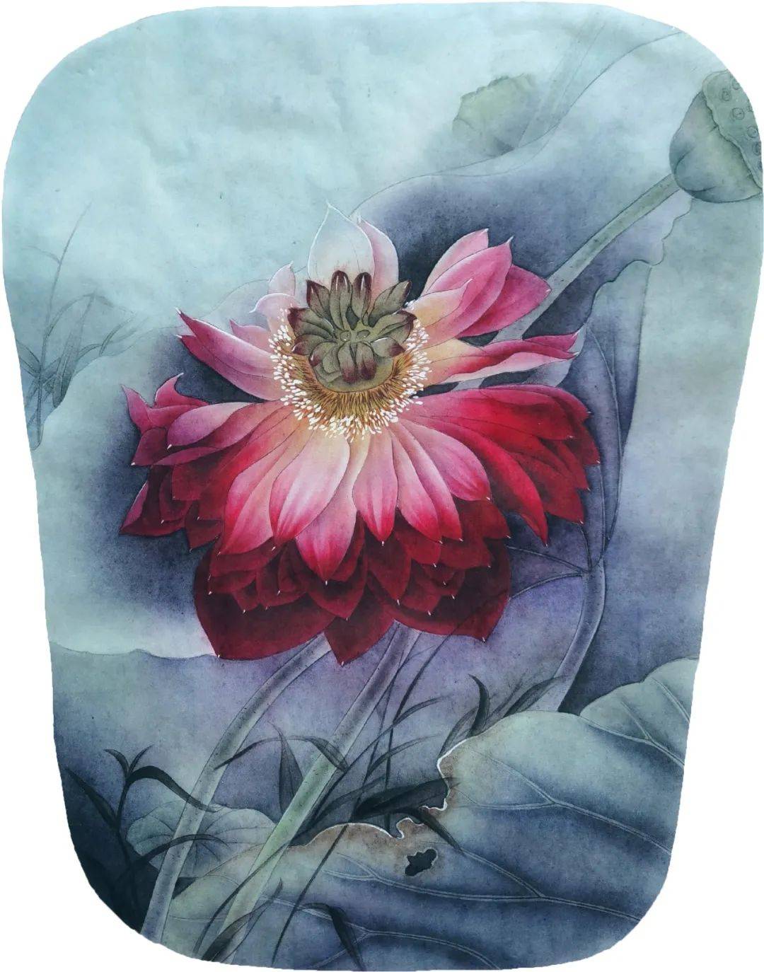 夫《无尘》 中国画 张进《天路》中国画 曹蕾(邳州美协理事)《女孩