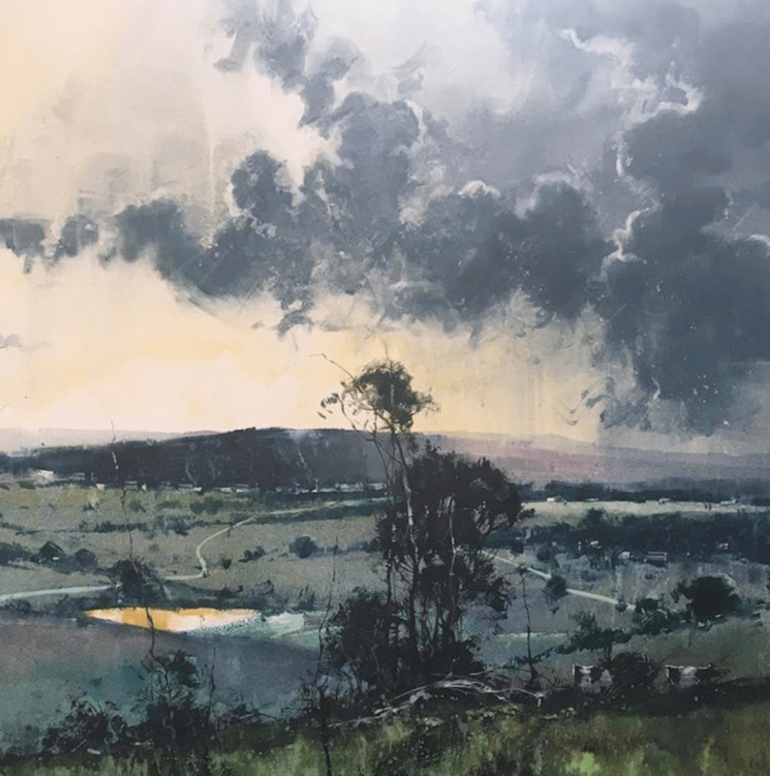 澳大利亚水彩画家——赫尔曼·佩克尔作品欣赏_油画