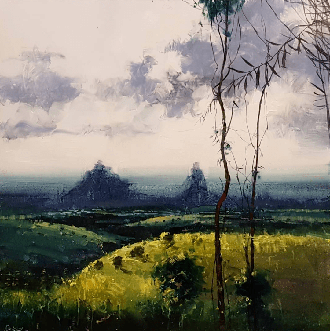 澳大利亚水彩画家赫尔曼佩克尔作品欣赏