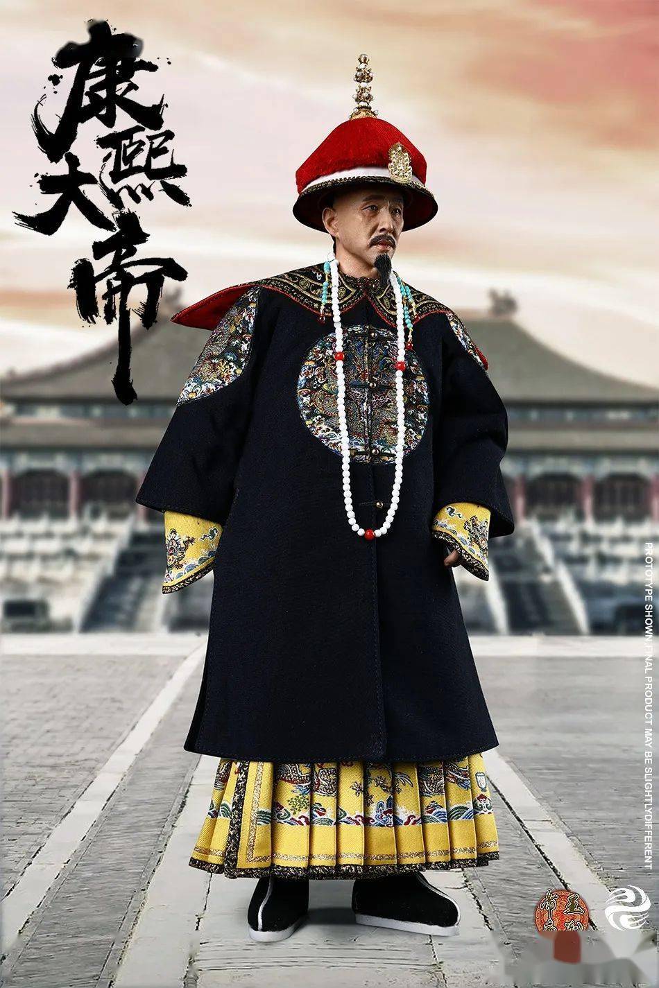 新品预定303toys16帝王系列es30056康熙大帝织锦标准版典藏版